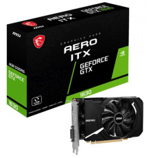 Відеокарта GF GTX 1630 4GB GDDR6 Aero ITX MSI (GeForce GTX 1630 AERO ITX 4G)