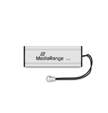 Флеш-накопитель USB3.0 16GB MediaRange Black/Silver (MR915)