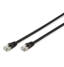 Патч-корд Digitus (DK-1644-005/BL) cat.6, S/FTP, 0.5 м, AWG 27/7, LSZH, черный