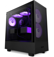 Корпус NZXT H5 Flow RGB Black (CC-H51FB-R1) без БП