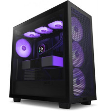 Корпус NZXT H7 Flow RGB Black (CM-H71FB-R1) без БЖ