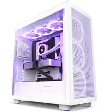 Корпус NZXT H7 Flow RGB White (CM-H71FW-R1) без БЖ