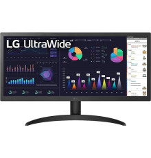 Монiтор LG 25.7" UltraWide 26WQ500-B IPS Black
