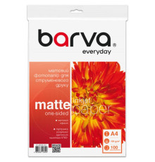 Фотобумага Barva Everyday матовая 105г/м2 A4 100л (IP-AE105-313)
