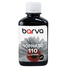 Чорнило Barva Epson 110 BK (Black) (E110-725) 180 мл