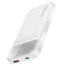 Універсальна мобільна батарея Promate Torq-10 White 10000mAh