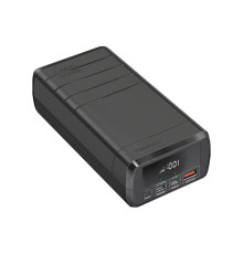 Універсальна мобільна батарея Promate PowerMine-130 Black 38000mAh