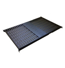 Полиця EServer 1U 19", 550мм , 4 точки кріпл., чорна, 1,5мм (PS-1U-550-B)