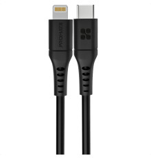 Кабель Promate PowerLink USB Type-C - Lightning (M/M), 1.2 м, Black (powerlink-120.black)