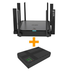 Бездротовий маршрутизатор Ruijie Reyee RG-EW3200GX PRO + ДБЖ Yepo Mini Smart Portable UPS