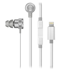 Гарнітура Razer Hammerhead for IOS Mercury White (RZ04-02090200-R3M1)