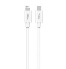 Кабель Ttec USB Type-C - Lightning (M/M), 1.5 м, White (2DKM04B)