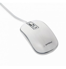 Миша Gembird MUS-4B-06-WS White/Silver