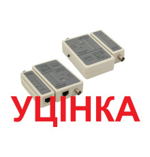 Тестер кабельний Cablexpert NCT-1 для RJ45, RG58 кабеля