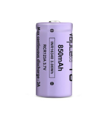 Аккумулятор Vapcell CR123A/16340 850mAh 1шт