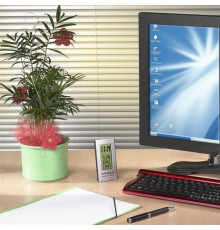 Термометр Hama LCD Silver (00186357)