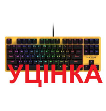 Клавіатура Hator Rockfall EVO TKL Kailh Optical Yellow (HTK-632)