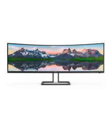 Монiтор Philips 48.8" 498P9Z/00 VA Black Curved