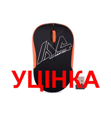 Миша бездротова A4Tech G3-300N Black/Orange USB V-Track