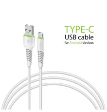 Кабель Intaleo CBFLEXT1 USB - USB Type-C (M/M), 1.2 м, White (1283126568534)