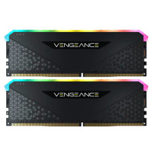 Модуль пам`ятi DDR4 2x32GB/3600 Corsair Vengeance RGB RS Black (CMG64GX4M2D3600C18)