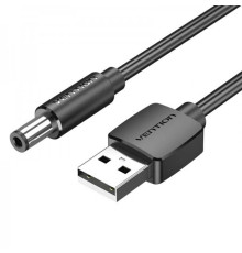 Кабель Vention USB - DC (M/M), 5.5 мм, 0.5 м, Black (CEYBD)