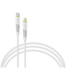 Кабель Intaleo CBFLEXTL0 USB Type-C - Lightning (M/M), 0.2 м, White (1283126580024)