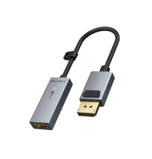 Адаптер Сabletime DisplayPort - HDMI (M/F), 0.2 м, Gray (CP20A)