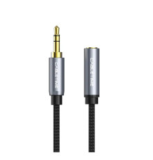 Кабель Cabletime Audio 3.5 мм - 3.5 мм (M/F), 0.3 м, Black, 3 pin (CF11D)