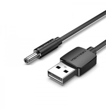 Кабель Vention USB - DC 3.5 мм (M/M), 0.5 м, Black (CEXBD)