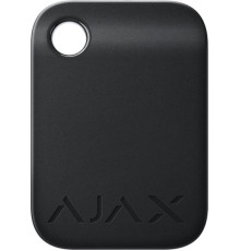 Бесконтактный брелок Ajax Tag Black (3шт) для клавиатуры KeyPad Plus