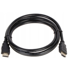Кабель Merlion HDMI - HDMI V 1.4 (M/M), 1 м, чорний (YT-HDMI(M)/(M)HS-1m/04427) пакет