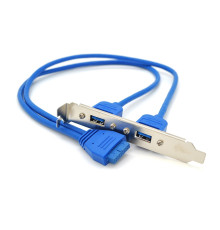 Плата розширення Voltronic (00323) USB 3.0, на задню панель 2port, OEM