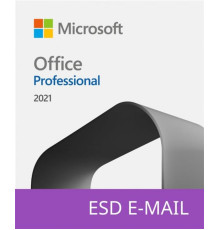 Програмне забезпечення Microsoft Office Pro 2021 для 1 ПК, ESD, електронна ліцензія, всі мови (269-17192)