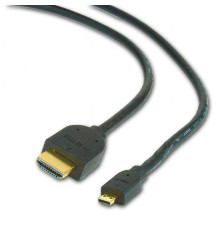 Кабель Gembird HDMI - micro-HDMI V 2.0 (M/M), 3 м, чорний (CC-HDMID-10) пакет