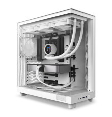 Корпус NZXT H6 Flow White (CC-H61FW-01) без БЖ