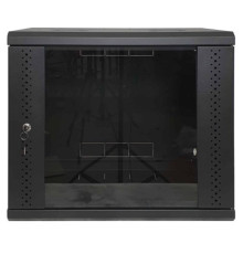 Шафа настінна EServer 9U 600х500х503 (скло) (ES-Е950B)