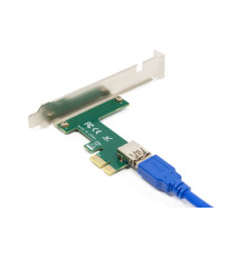 Контролер Frime (ECF-PCIEtoPCI002) PCI-Ex1-2xPCI, ASM1083
