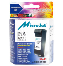 Картридж MicroJet (HC-05) HP HP DJ 850C/1100C/1600C (№45) Black