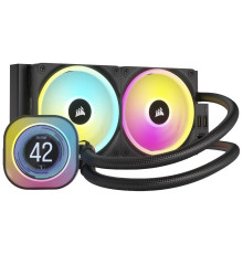 Система водяного охолодження Corsair iCUE Link H100i LCD RGB Liquid CPU Cooler Black (CW-9061007-WW)