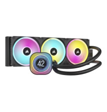 Система водяного охолодження Corsair iCUE Link H150i LCD RGB Liquid CPU Cooler Black (CW-9061008-WW)