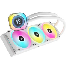 Система водяного охолодження Corsair iCUE Link H150i LCD RGB Liquid CPU Cooler White (CW-9061010-WW)