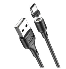 Кабель Hoco X52 USB - USB Type-C, 1 м, магнітний, Black (X52CB)