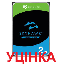 Накопичувач HDD SATA 2.0TB Seagate SkyHawk Surveillance 5400rpm 256MB (ST2000VX017)