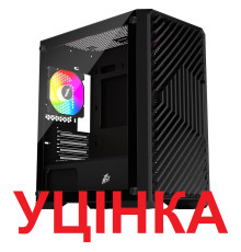 Корпус 1stPlayer T5-4F1-BK Black без БЖ