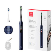 Розумна зубна електрощітка Oclean X Pro Digital Electric Toothbrush Dark Blue (6970810553482)