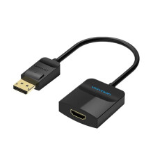 Перехідник Vention DisplayPort - HDMI, 0.2 m (HBGBB)