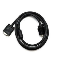 Кабель Gresso V4003 VGA - VGA (M/M), с 2-ма фер. кільцями, 5м, Black (2000700002296)