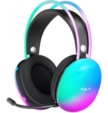 Гарнитура Aula S505 RGB Transparent Gaming Headset Black (6948391235479)