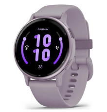 Смарт-годинник Garmin Vivoactive 5 Metallic Orchid Aluminum Bezel with Orchid Case and Silicone Band (010-02862-53)